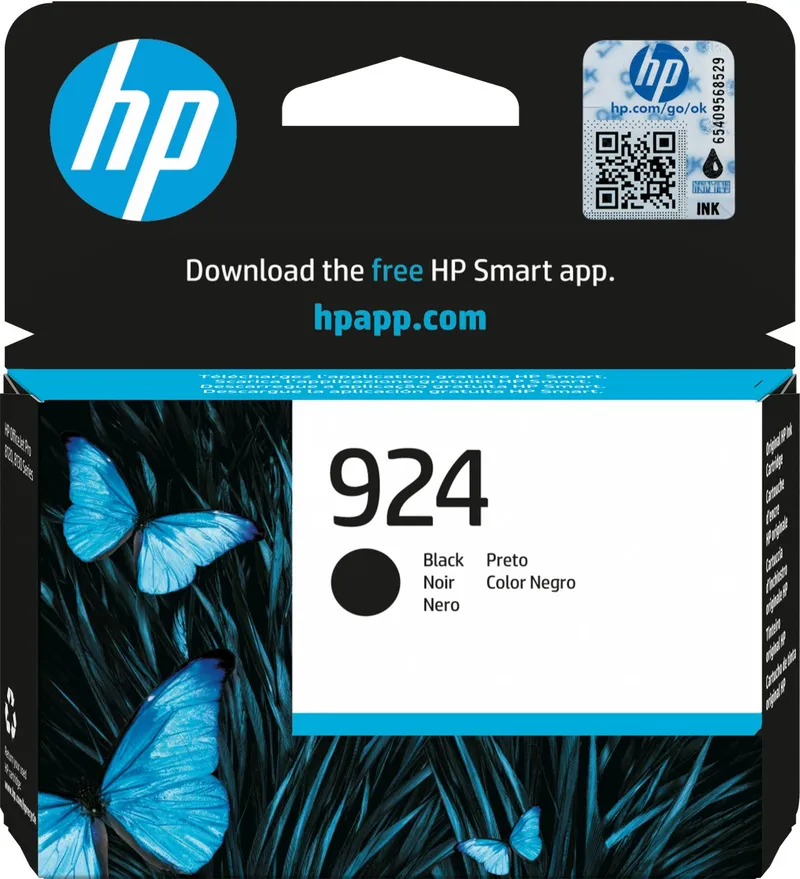 Alternativ bild 0 för Hp Bläck Svart 924 - Officejet Pro 8132e