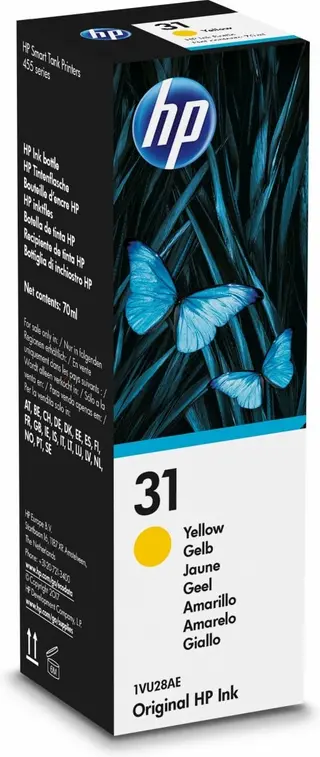 Produktfoto för HP Bläckpatron 1VU28AE 31 Gul