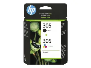 Produktfoto för HP Bläckpatron 305 svart+färg