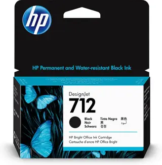 Produktfoto för HP Bläckpatron 3ED70A 712 Svart