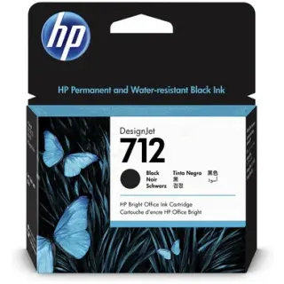 Produktfoto för HP Bläckpatron 3ED71A 712 Svart