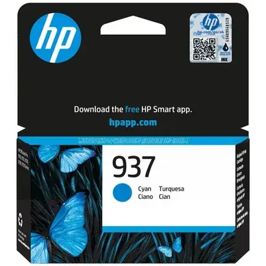 Alternativ bild 0 för HP Bläckpatron 4S6W2NE 937 cyan