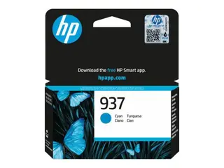 Produktfoto för HP Bläckpatron 4S6W2NE 937 cyan
