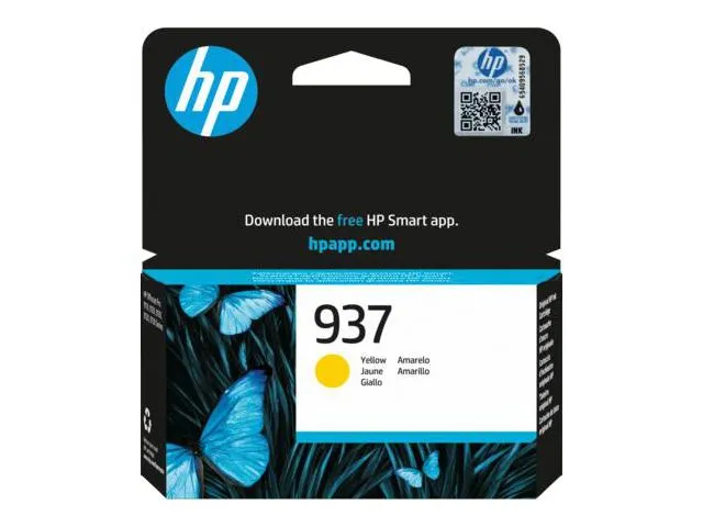 Alternativ bild 0 för HP Bläckpatron 4S6W4NE 937 gul