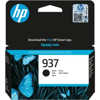 Produktfoto för HP Bläckpatron 4S6W5NE 937 svart