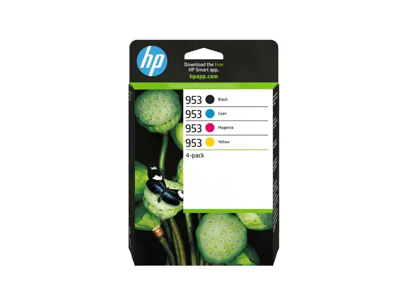Alternativ bild 0 för HP Bläckpatron 6ZC69AE 953 CMYK 4/FP