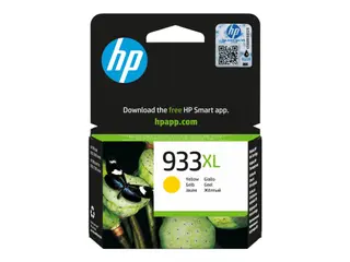 Produktfoto för HP Bläckpatron, 933XL, CN056AE, gul, singelförpackning, hög kapacitet