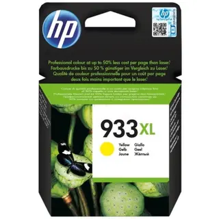 Produktfoto för HP Bläckpatron, 933XL, CN056AE, gul, singelförpackning, hög kapacitet