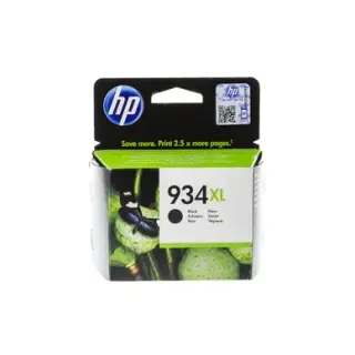 Produktfoto för HP Bläckpatron, 934XL, C2P23AE, svart, singelförpackning