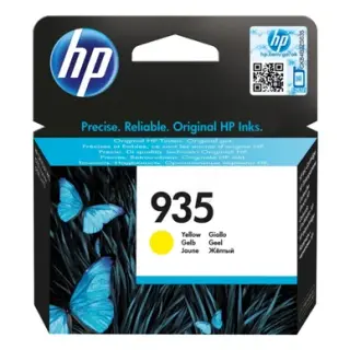 Produktfoto för HP Bläckpatron, 935, C2P22AE, gul, singelförpackning
