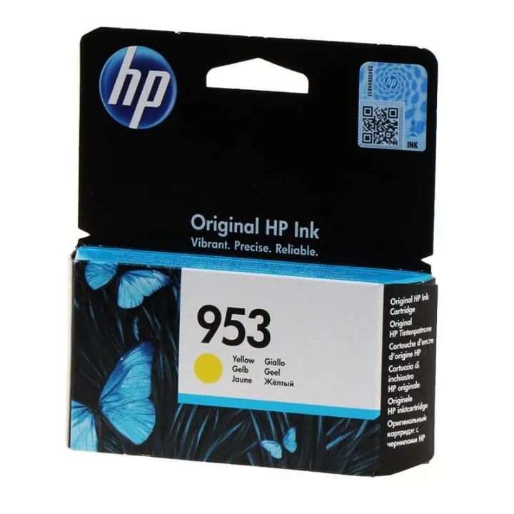 Alternativ bild 0 för HP Bläckpatron, 953, F6U14AE, gul, singelförpackning