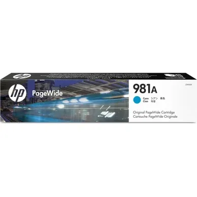 Alternativ bild 0 för HP Bläckpatron, 981A, cyan, singelförpackning, J3M68A