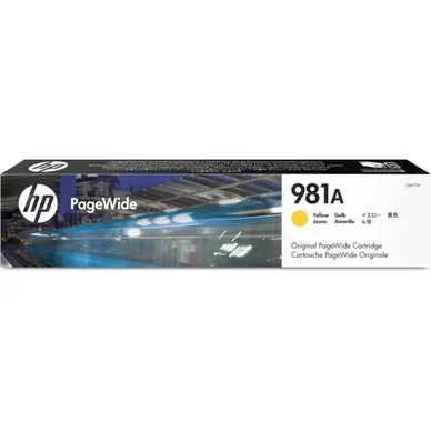 Alternativ bild 0 för HP Bläckpatron, 981A, gul, singelförpackning, J3M70A