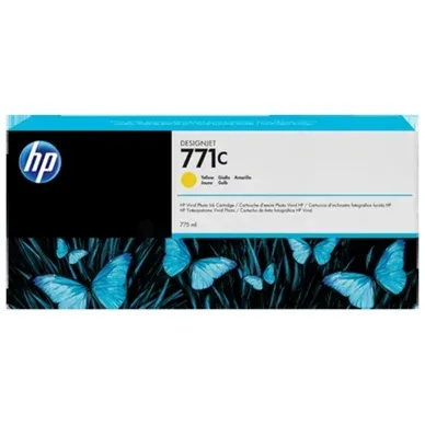 Alternativ bild 0 för HP Bläckpatron B6Y10A 771C Gul