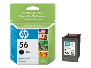 Produktfoto för HP Bläckpatron C6656AE 56 Svart