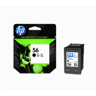 Produktfoto för HP Bläckpatron C6656AE 56 Svart