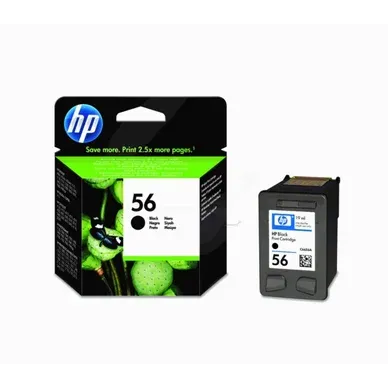 Alternativ bild 0 för HP Bläckpatron C6656AE 56 Svart