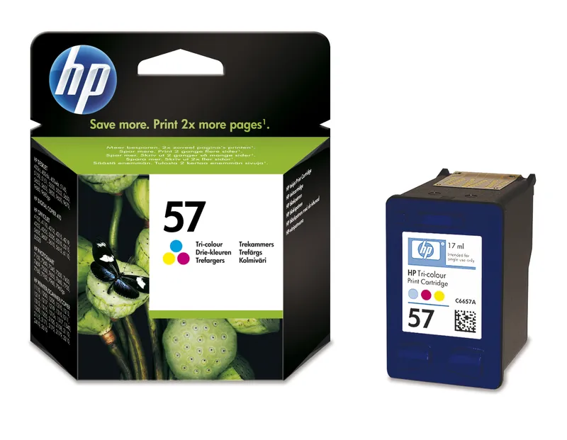 Alternativ bild 0 för HP Bläckpatron C6657AE 57 färg