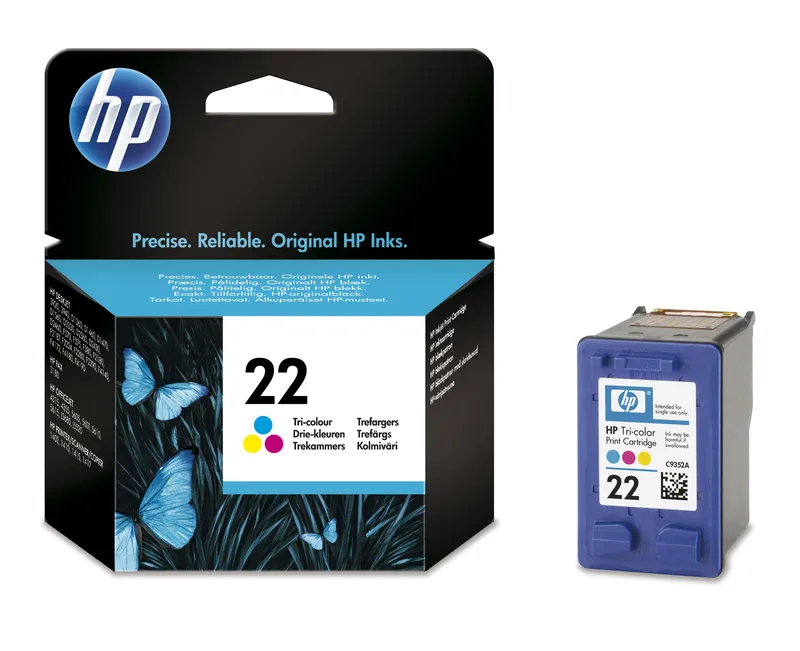 Alternativ bild 0 för HP Bläckpatron C9352AE 22 Färg