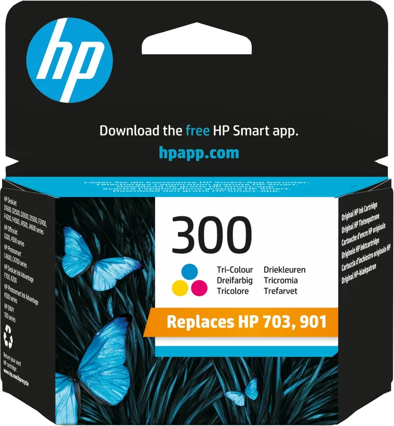 Alternativ bild 0 för HP Bläckpatron CC643EE 300 Färg