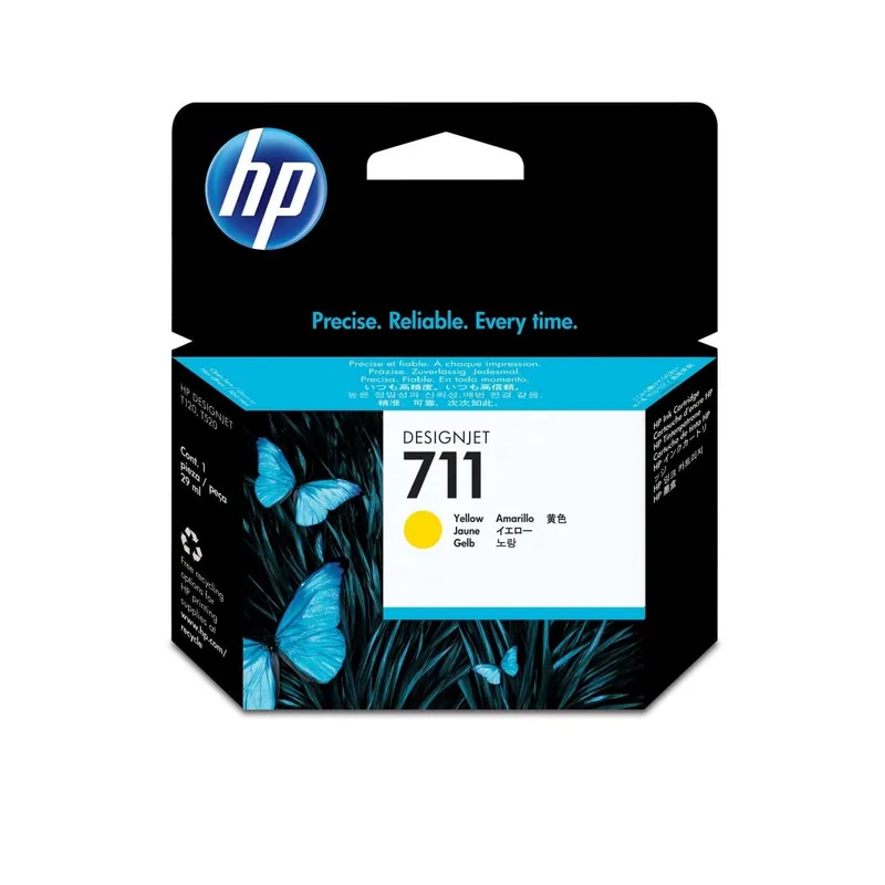 Alternativ bild 0 för HP Bläckpatron CZ132A 711 Gul