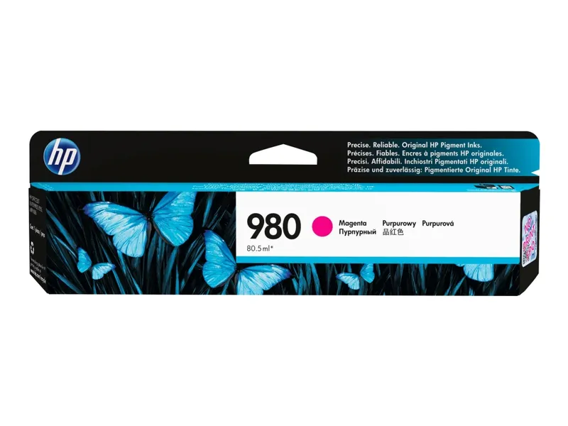 Alternativ bild 0 för HP Bläckpatron D8J08A 980 Magenta