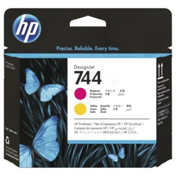 Alternativ bild 0 för HP Bläckpatron F9J87A 744 Magenta/Gul