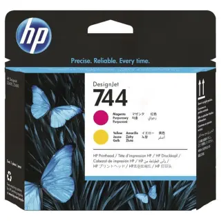 Produktfoto för HP Bläckpatron F9J87A 744 Magenta/Gul