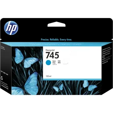 Alternativ bild 0 för HP Bläckpatron F9J97A 745 Cyan