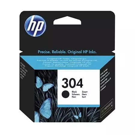 Alternativ bild 0 för HP Bläckpatron N9K06AE 304 Svart