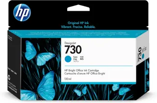 Produktfoto för HP Bläckpatron P2V62A 730 Cyan