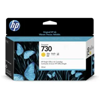 Produktfoto för HP Bläckpatron P2V64A 730 Gul