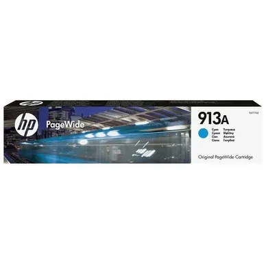 Alternativ bild 0 för HP Bläckpatron, PageWide 913A, cyan, singelförpackning