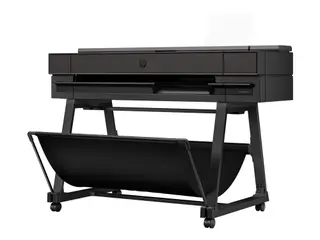 Produktfoto för HP DesignJet T850 - 36 storformatsskrivare - färg - bläckstråle - Rulle (91,4 cm x 91,4 m) - 2 400 x 1 200 dpi - upp till 0.42 min/sida (mono)/ upp till 0.42 min/sida (färg) - kapacitet: 1 rulle - Gigabit LAN, Wi-Fi - kniv