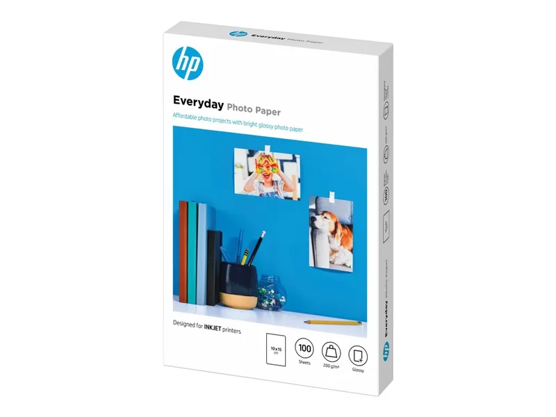 Alternativ bild 0 för HP Fotopapper CR757A 10x15cm 200g