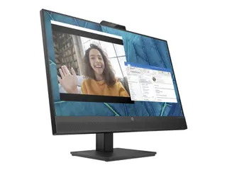 Produktfoto för HP M27m Conferencing Monitor - LED-skärm - 27 - 1920 x 1080 Full HD (1080p) @ 75 Hz - IPS - 300 cd/m² - 1000:1 - 5 ms - HDMI, DisplayPort, USB-C - högtalare - svart ställ, svart huvud