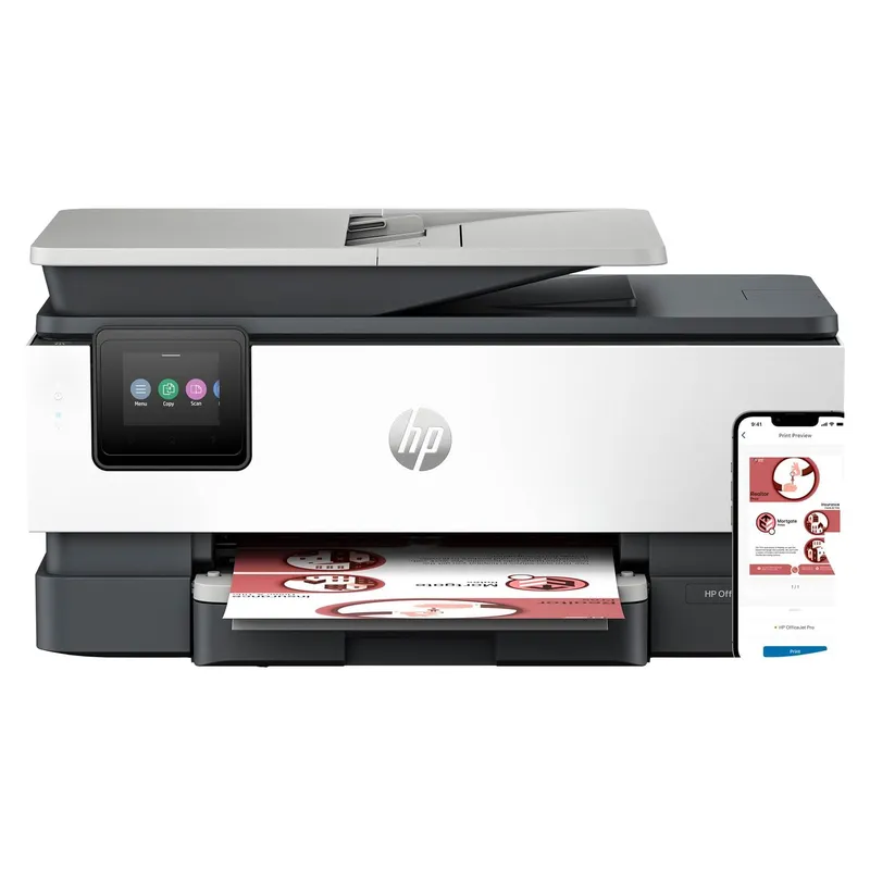 Bild 1 för HP Officejet Pro 8132e All in One Bläckskrivare Multifunktion med fax - Färg - Bläck