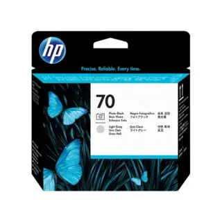Produktfoto för HP Skrivhuvud C9407A 70 Fotosvart/L-Grå
