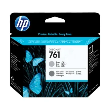 Alternativ bild 0 för HP Skrivhuvud CH647A 761 Grå/Mörkgrå