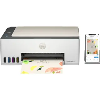 Produktfoto för HP Smart Tank 5107 All-in-One - Multifunktionsskrivare - färg - bläckstråle - påfyllbar - Legal (216 x 356 mm) (original) - A4/Legal (media) - upp till 10 sidor/minut (kopiering) - upp till 12 sidor/minut (utskrift) - 100 ark - USB 2.0, Wi-Fi(n), Bluetooth