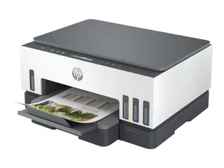 Produktfoto för HP Smart Tank 7005 All-in-One - Multifunktionsskrivare - färg - bläckstråle - påfyllbar - Letter A (216 x 279 mm)/A4 (210 x 297 mm) (original) - A4/Legal (media) - upp till 15 sidor/minut (utskrift) - 250 ark - USB 2.0, Wi-Fi(ac), Bluetooth