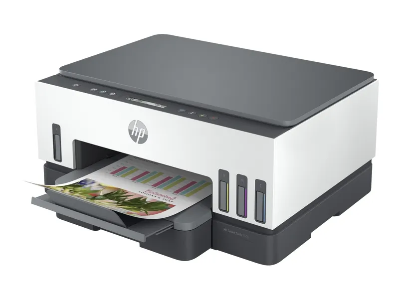 Alternativ bild 0 för HP Smart Tank 7005 All-in-One - Multifunktionsskrivare - färg - bläckstråle - påfyllbar - Letter A (216 x 279 mm)/A4 (210 x 297 mm) (original) - A4/Legal (media) - upp till 15 sidor/minut (utskrift) - 250 ark - USB 2.0, Wi-Fi(ac), Bluetooth