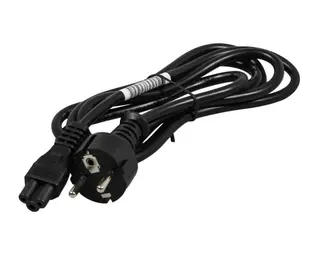 Produktfoto för HP - Strömkabel - IEC 60320 C5 - 1 m - svart - Europa - för Laptop 15
