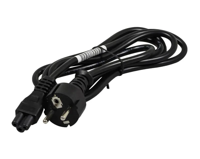 Alternativ bild 0 för HP - Strömkabel - IEC 60320 C5 - 1 m - svart - Europa - för Laptop 15