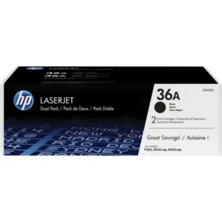Produktfoto för HP Toner CB436AD 36A 4K Svart 2/FP