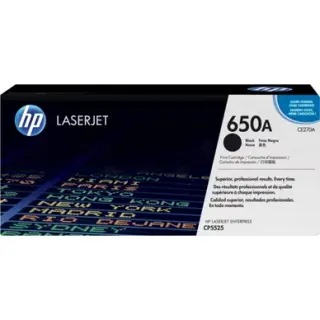 Produktfoto för HP Toner CE270A 650A 13,5K Svart
