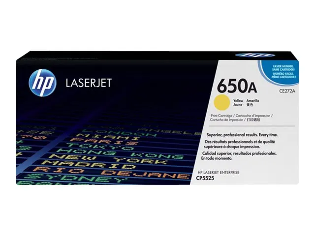 Alternativ bild 0 för HP Toner CE272A 650A 15K Gul
