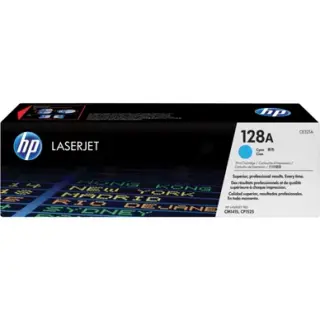 Produktfoto för HP Toner CE321A 128A 1,3K Cyan