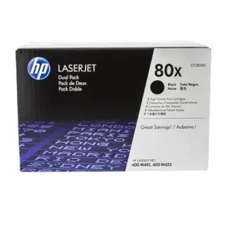 Produktfoto för HP Toner CF280XD 80X 13,8K Svart 2/FP