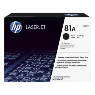 Produktfoto för HP Toner CF281A 81A 10,5K Svart